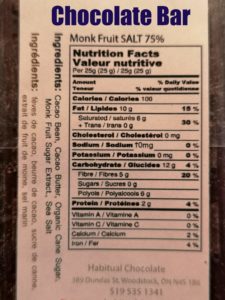 The Nutrition Facts Label – Polyols