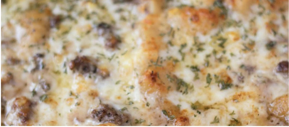 Mushroom and Swiss Burger Casserole - Paulette Kydd RHN